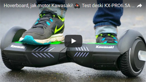 Test deskorolki elektrycznej Kawasaki KX-PRO6.5A