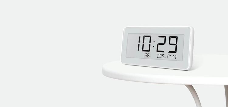 Zegar z Termometrem i Czujnikiem Wilgotności Xiaomi Mi Temperature