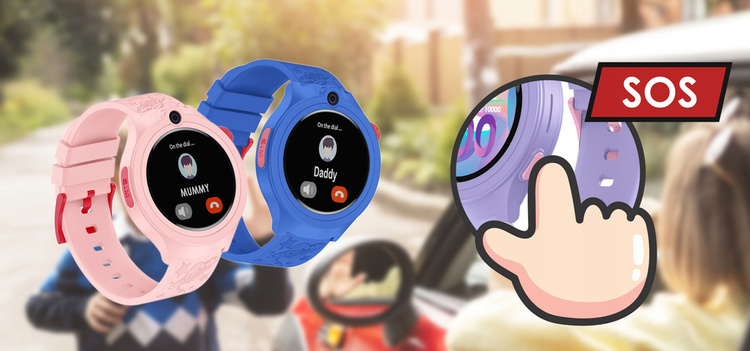 Smartwatch Dla Dzieci Bemi Moki Fioletowy