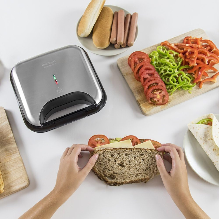 Cecotec Rock-n-Toast Sandwich Maker 3054 Opiekacz do kanapek