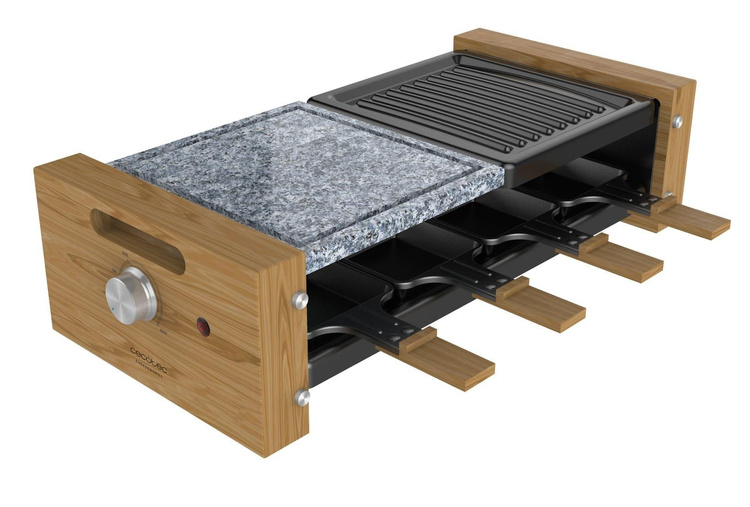 Grill elektryczny Raclette Cheese&Grill 8400 Wood MixGrill Cecotec /OUTLET