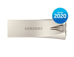 Pendrive Samsung USB 3.1 BAR Plus Silver 256GB (MUF-256BE3/APC)