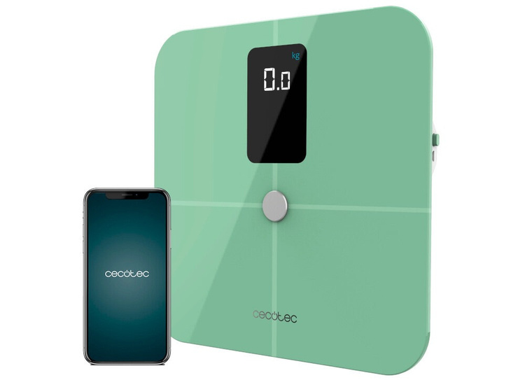 Waga łazienkowa Cecotec Surface Precision 10400 Green Smart Healthy Vision Zielona /OUTLET