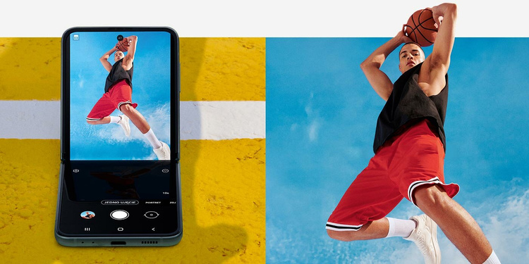 Składany Smartfon Samsung Galaxy Z Flip3 Zielony 256GB AMOLED 2X – OUTLET