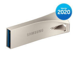 Pendrive Samsung USB 3.1 BAR Plus Silver 256GB (MUF-256BE3/APC)