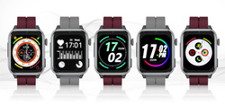 Bemi SmartWatch Senio Szary + Pasek Silikonowy Szary /OUTLET