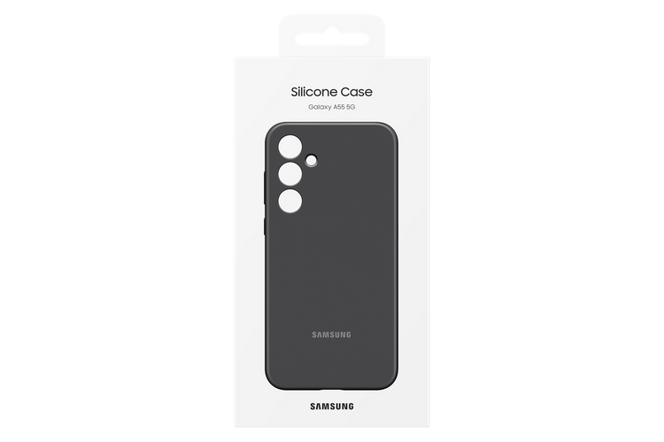 Samsung Silicone Case Czarne do Galaxy A55 5G (EF-PA556TBEGWW)