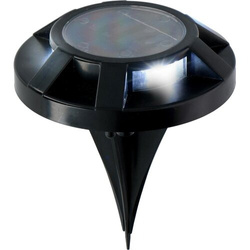 Grundig Lampa Solarna LED Trawnikowa śred.12 cm G338 Czarny