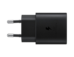 Samsung Szybka Ładowarka podróżna (25W) USB-C Czarna Bez kabla (EP-TA800NBEGEU)