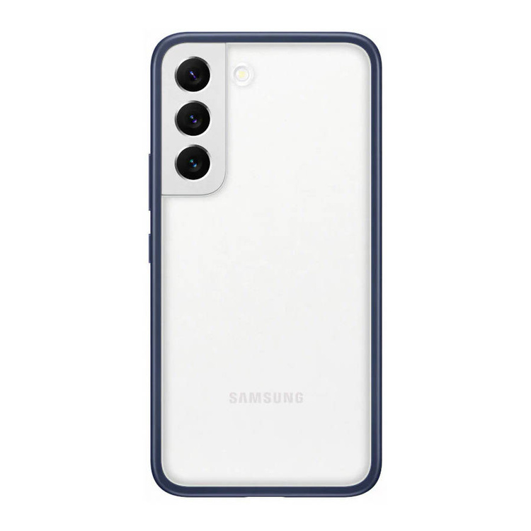 Etui Samsung Frame Cover Niebieski do Galaxy S22 (EF-MS901CNEGWW) /OUTLET