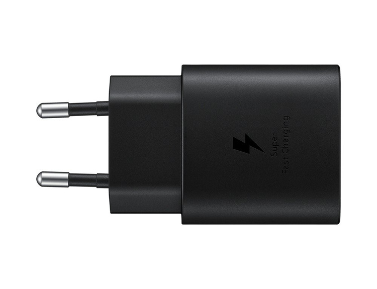 Samsung Szybka Ładowarka podróżna (25W) USB-C Czarna Bez kabla (EP-TA800NBEGEU)