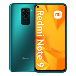 XIAOMI Redmi Note 9 64GB - Stan A- minus Green - OUTLET