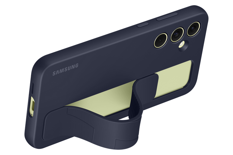 Samsung Standing Grip Case Czarny do Galaxy A55 5G (EF-GA556TBEGWW)