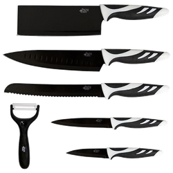 Cecotec 6 Knife Set Black 1024 Zestaw noży