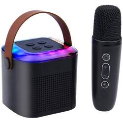 Głośnik mobilny Bluetooth 5.3 DJ Party 146 Karaoke RGB 10W Czarny