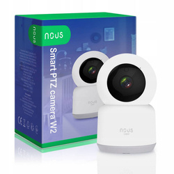 Obrotowa Kamera WiFi 355° NOUS Full Hd 1080P Tuya