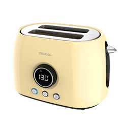 Toster cyfrowy podwójny ClassicToast 8000 Yellow Duble Cecotec Żółty 800W