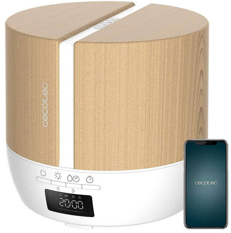 Cecotec Nawilżacz Powietrza/Aromatyzer PureAroma 550 Connected White Woody /OUTLET