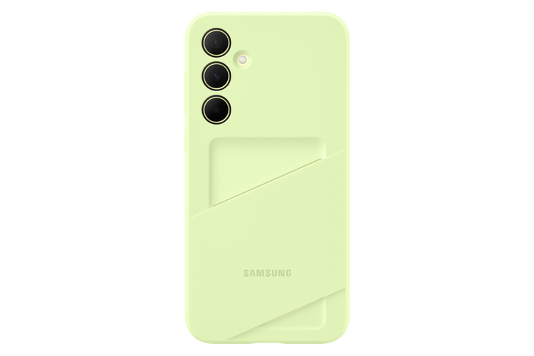 Etui Samsung Card Slot Case Lime do Galaxy A35 5G (EF-OA356TMEGWW)