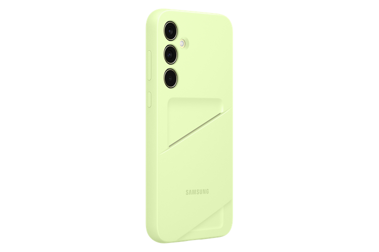 Etui Samsung Card Slot Case Lime do Galaxy A35 5G (EF-OA356TMEGWW)