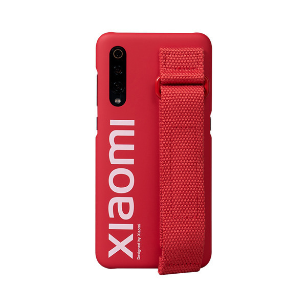 Etui oryginalne Xiaomi Urban Hand Strap Case Red do Xiaomi Mi 9 czerwone /OUTLET