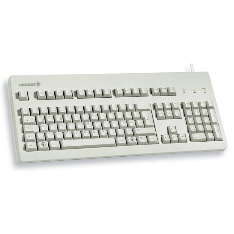 KLAWIATURA CHERRY G80-3000 MX BLACK SZARA