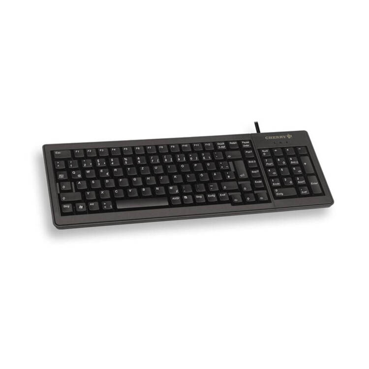 KLAWIATURA CHERRY G84-5200 COMPACT KEYBOARD CZARNA