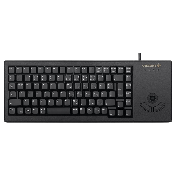 KLAWIATURA CHERRY G84-5400 XS TRACKBALL KEYBOARD CZARNA