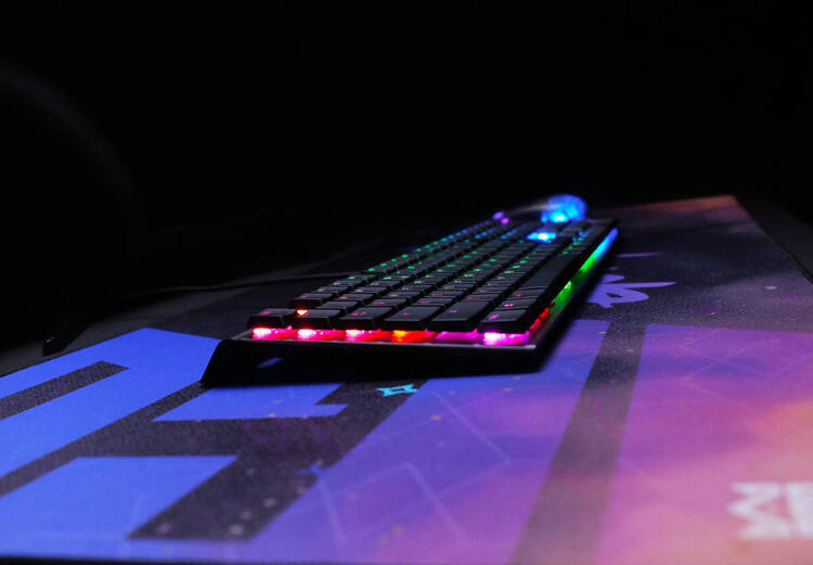 KLAWIATURA CHERRY MX 10.0N RGB CZARNA GAMING