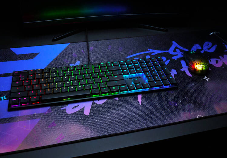 KLAWIATURA CHERRY MX 10.0N RGB CZARNA GAMING