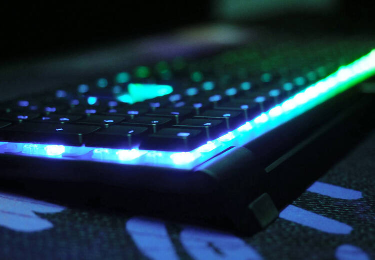 KLAWIATURA CHERRY MX 10.0N RGB CZARNA GAMING