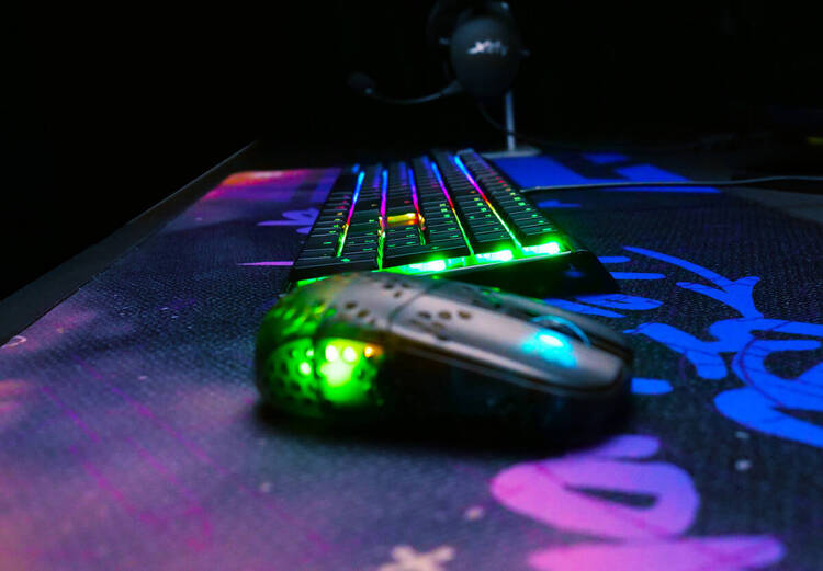 KLAWIATURA CHERRY MX 10.0N RGB CZARNA GAMING