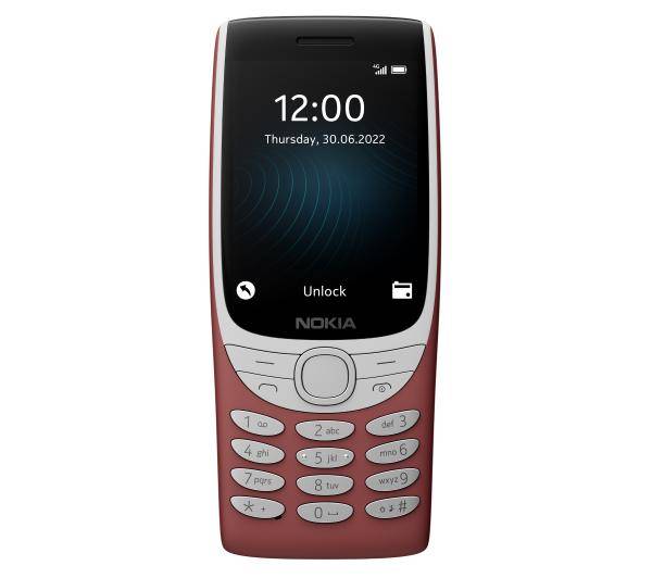 Nokia 8210 4G Dual Sim Czerwona /OUTLET