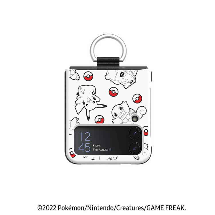 Pokemon Cover with Ring do Galaxy Z Flip4 (GP-FPF721HOPWW)