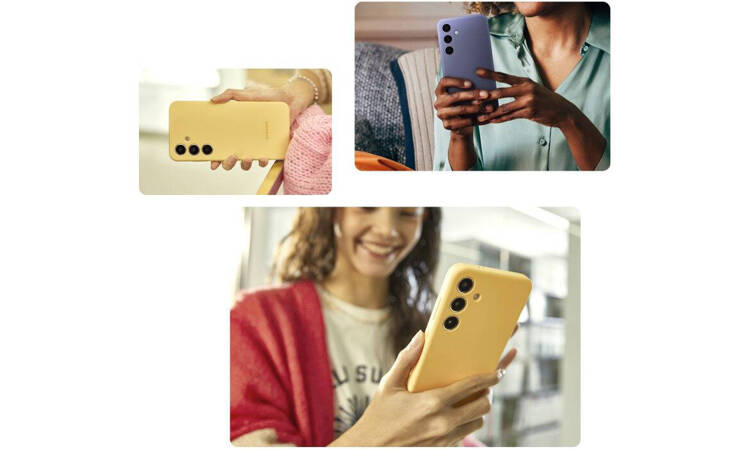 Samsung Etui Silicone Case Fioletowy do Galaxy S24+ (EF-PS926TVEGWW)