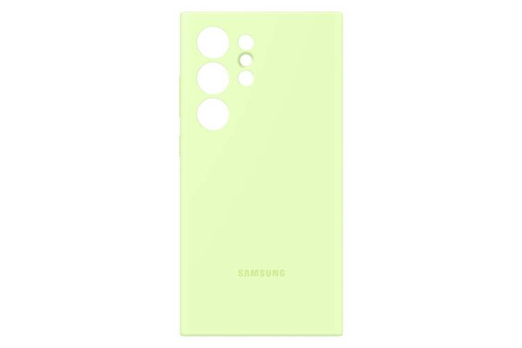 Samsung Etui Silicone Case Limonkowy do Galaxy S24 Ultra (EF-PS928TGEGWW)