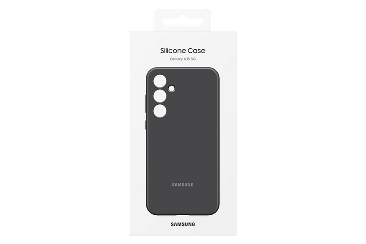 Samsung Silicone Case Czarne do Galaxy A35 5G (EF-PA356TBEGWW)