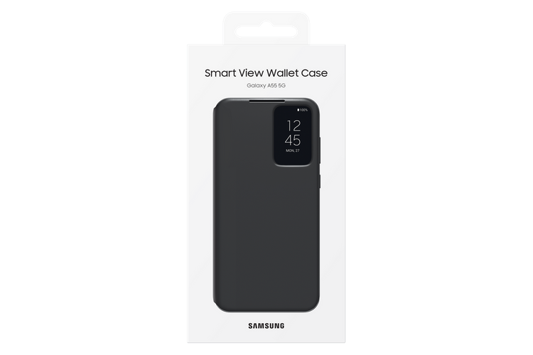 Samsung Smart View Wallet Case Czarne do Galaxy A55 5G (EF-ZA556CBEGWW)