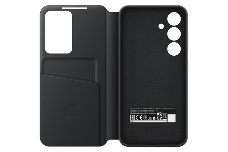 Samsung Smart View Wallet Case Czarne do Galaxy S24+ (EF-ZS926CBEGWW)