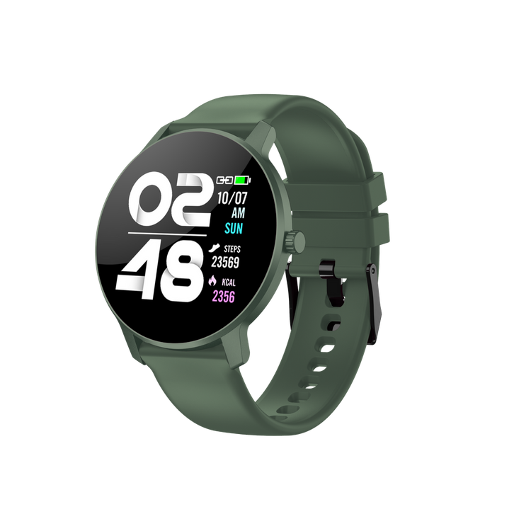 Smartwatch Bemi ARI Zielony Bluetooth Dwa Paski 1.3 Cala 240x240 64MB