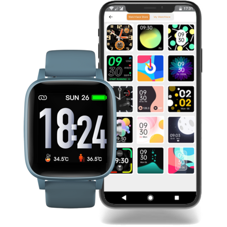 Smartwatch Bemi TER2 Niebieski