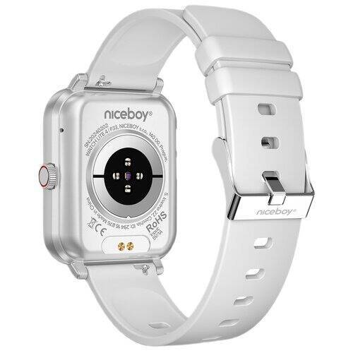 Smartwatch Niceboy Watch 4 Lite Artic Silver Srebrny