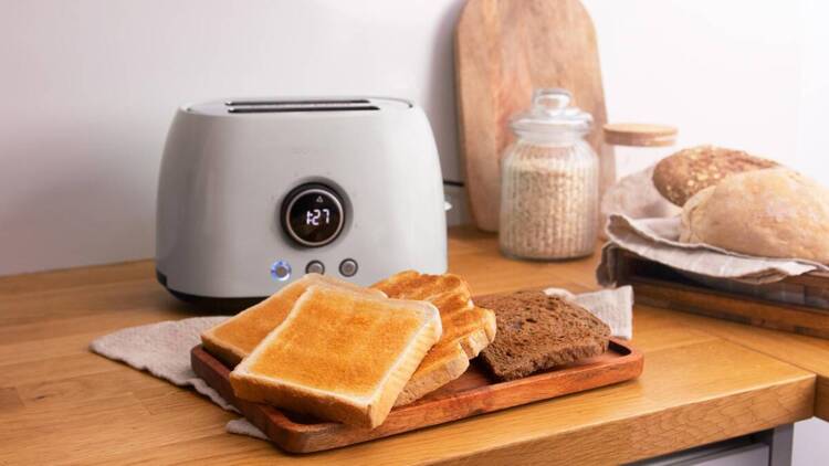 Toster cyfrowy podwójny ClassicToast 8000 Beige Duble Cecotec Beżowy 800W