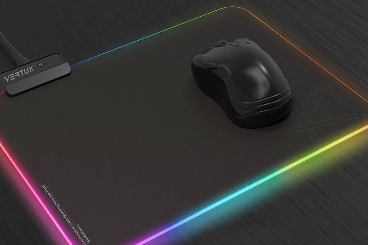 Vertux Mata Komputerowa Podkładka  SWIFTPAD-L RGB LED Gaming Mouse Pad