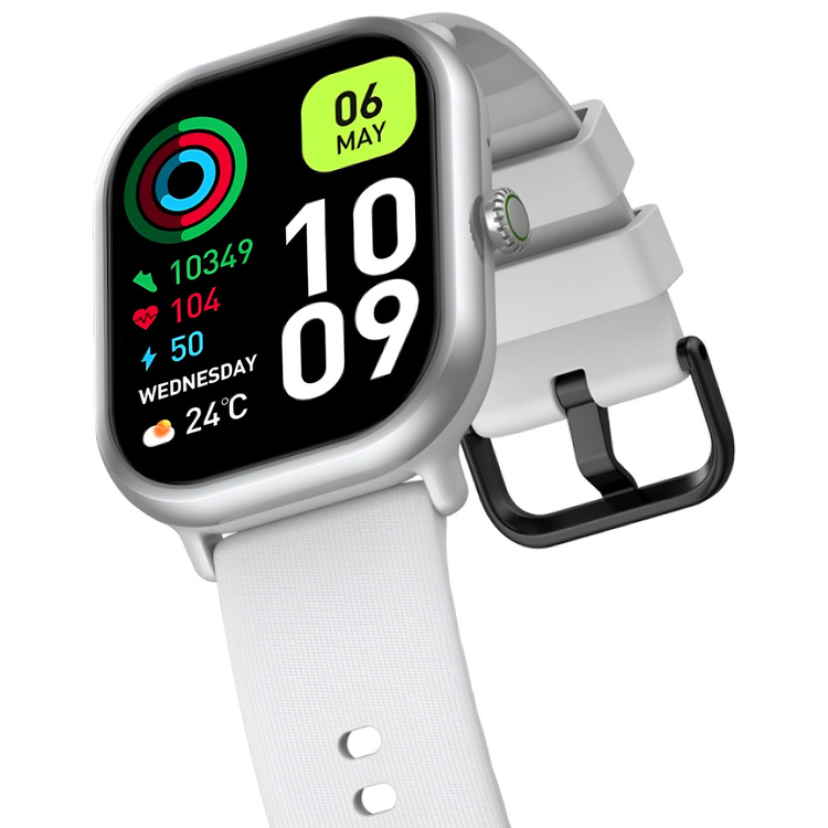 Zeblaze Smartwatch GTS 3 PRO - BIAŁY, AMOLED, 1,97" Bluetooth, kompatybilny z Android i iOS