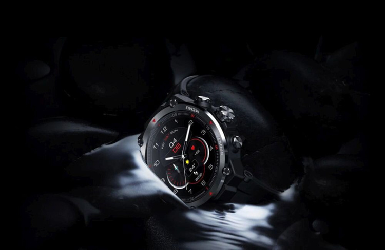 Zeblaze Smartwatch Stratos 2 Black AMOLED GPS Wodoodporność 5ATM  Monitor zdrowia 