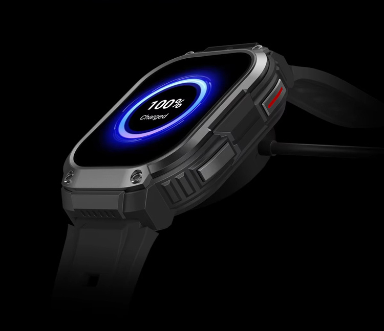 Zeblaze Smartwatch Thor SQ Abyss Black Czarny GPS LTE