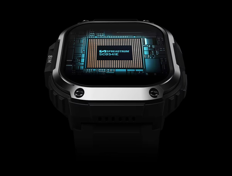 Zeblaze Smartwatch Thor SQ Abyss Black Czarny GPS LTE