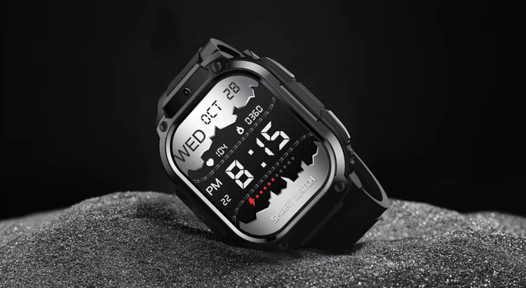 Zeblaze Smartwatch Thor SQ Abyss Black Czarny GPS LTE