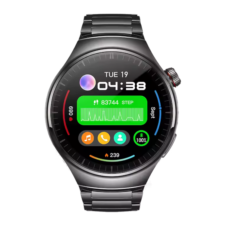 Zeblaze Smartwatch Thor Ultra Elite Black Elitarna Czerń ze Stalowym Pasek